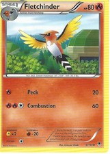 POKEMON XY PHANTOM FORCES - FLETCHINDER 9/119