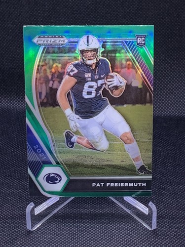 2021 Panini Prizm Draft Picks Football Green Pat Freiermuth #127