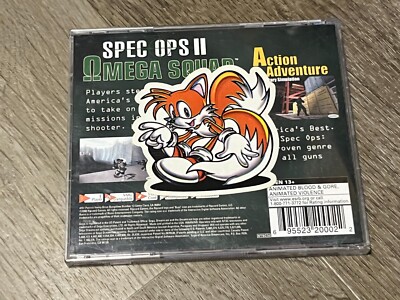 Spec Ops II Omega Squad Sega Dreamcast Complete CIB Authentic | eBay