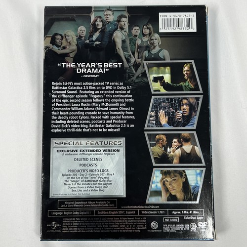 Battlestar Galactica DVD LOT Season 1 2 2.5 Box Set Mary McDonnell - Imagen 11 de 13