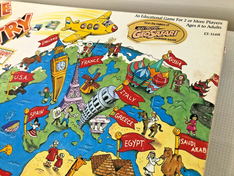 Name That Country Board Game Geography Game Educational Insights Pen Pal GUC - Image 3 of 4