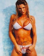 JACKIE HAAS AKA MISS JACKIE signed 8x10 WWE TNA ECW LOT 24