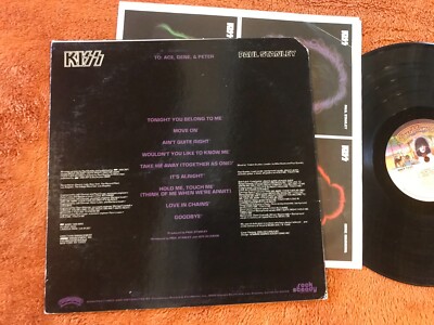 KISS LP PAUL STANLEY SOLO 1st casablanca nblp7123 '78 LP