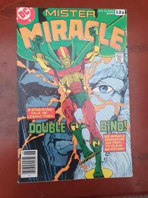 Comic Mr. Miracle #24, Jun 1978:  Steve Gerber, Michael Golden!