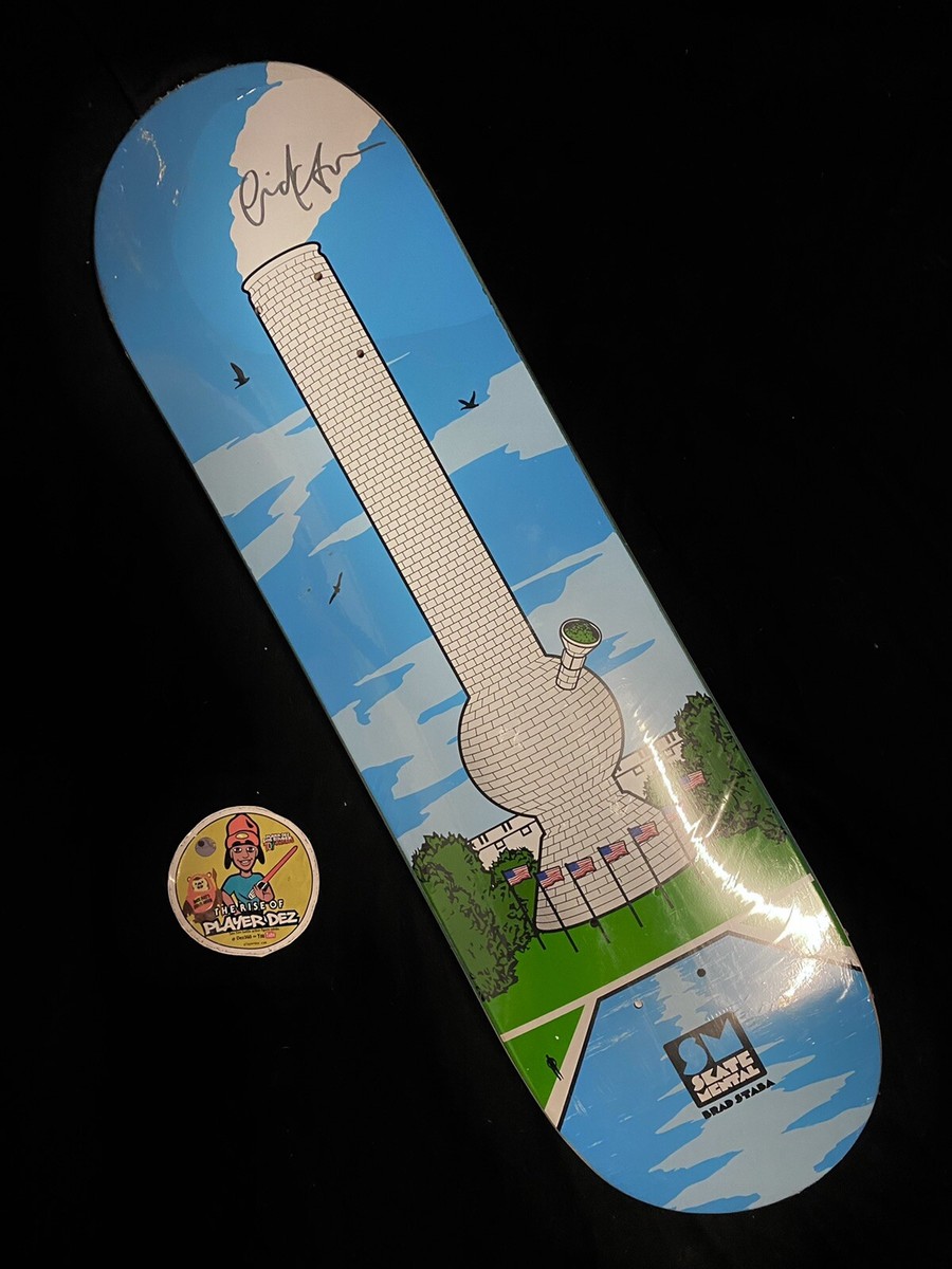 RARE SIGNED Eric Koston Skate Mental Cheech Chong Monument USA