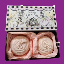 Vintage Gianna Rose Atelier BEE & ROSE French Milled Soap, Rare, good condition