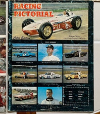 Racing Pictorial 1962-1963 Color Ed. -Modified Stock Car Sprint Race Car Program