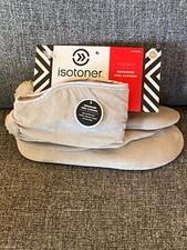 NIP NWT ISOTONER Women's Slippers, SAND Beige Slip on Sz X-LG 9 1/2 10 1/2