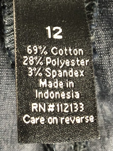 Apt. 9 "Maxwell" Capri Pants ~ Women's Size 12 ~ Blue Gray ~ 10” Rise ~ Wide Leg - Picture 4 of 9