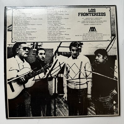 Los Fronterizos, La Peregrinacion, 1980 Mexican Lp, Latin