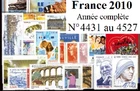 France Stamps 2010 Full Year