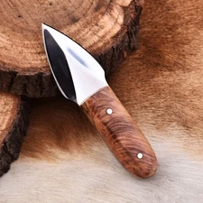 Custom Hand Made High Polish Carbon Steel Mini Dagger Knife EveryDay Carry 2932