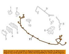 FORD OEM 18-21 Expedition Electrical Components-Wire Harness JL1Z15K867C