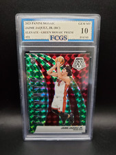 Jaime Jaquez, Jr. [Green] #21 (2023) Panini Mosaic Elevate - Graded 10 [FCGS]