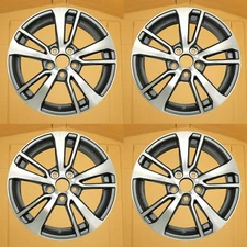 For Toyota RAV4 OEM Design Wheel 17" 2016-2018 Machined Grey Set of 4 Rim 75198
