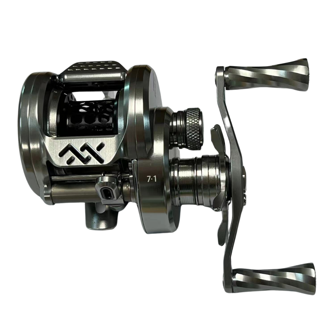 リール Loongze Airlite DBC B100 Loongze Airlite B100 DBC-2 (Gunsmoke/Right) DC, Lightweight, Full