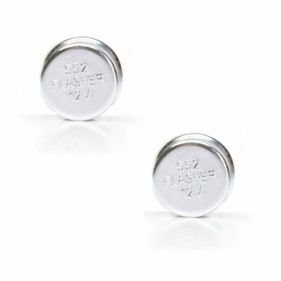 10 УПАКОВОК TF536/552НОВЫЙ 12 ВОЛЬТ 2-КОНТАКТНЫЙ АВТОМАТИЧЕСКИЙ ПОВОРОТНИК РЕЛЕ 12V Flasher США продавец - Изображение 2 из 4