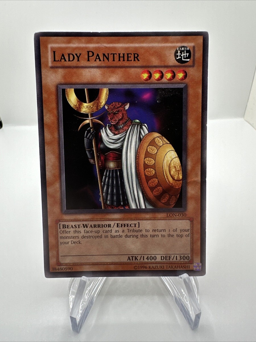 Yu-Gi-Oh! TCG Lady Panther Labyrinth of Nightmare LON-030