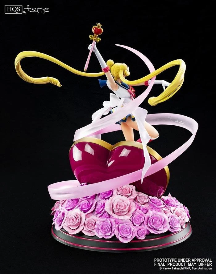 SAILOR MOON - Usagi HQS 1/6 Mixed Media Statue Tsume - Photo 4/4