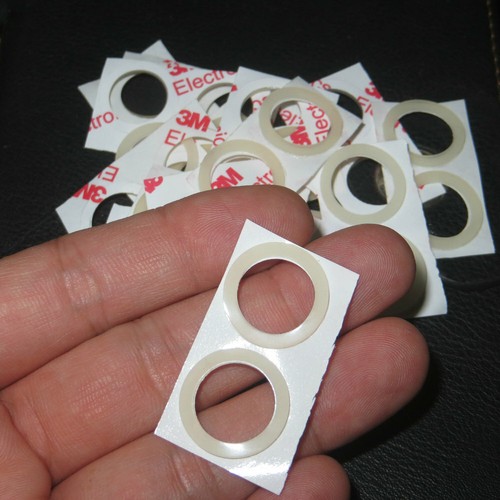 YYF/YYJ Yo-Yo Pads-Premium Silicone YoYo Response Pads 19×14.2×1.05mm Slim - 第 1/7 張圖片