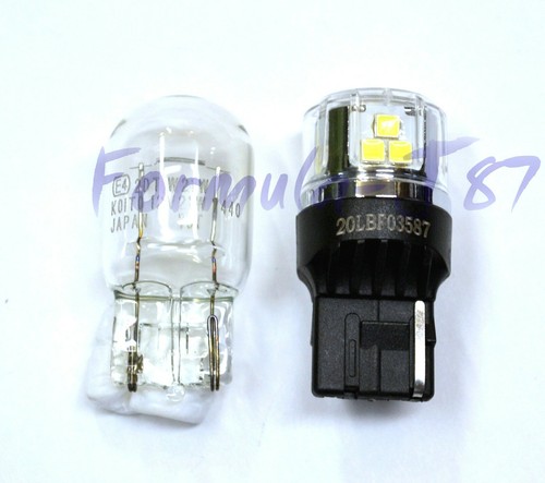 LED 15W W21W Blanco 5000K Dos Bombillas DRL Luz de Correr Diurna Reemplazo Lámpara de Stock - Imagen 5 de 12