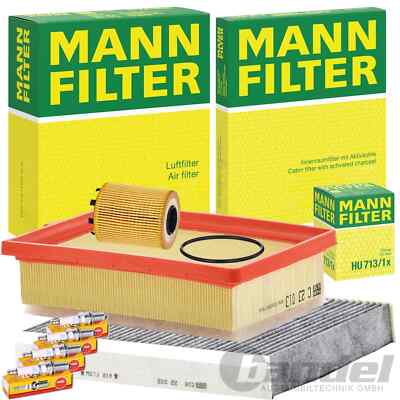 MANN FILTER INSPEKTIONSPAKET passend für FIAT 500L 351 352 1.4 120 PS BJ -12.16