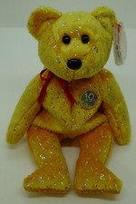 TY Beanie Baby – Decade Gold – Teddy Bear - 2003