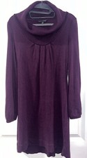 Banana Republic Women’s XS One Piece Dress Turtle Neck Burgundy Fast Shipping!