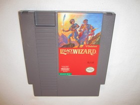Legacy of the Wizard (Nintendo Entertainment System, 1989) NES Game Cartridge Ex