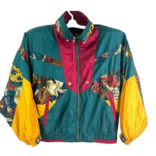 Vintage River Edge Re Sport 80s 90s Jacket Windbreaker Nautical Wind Jacket S/m