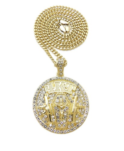 NBA YoungBoy 4KT Icy Pendant \u0026 18\