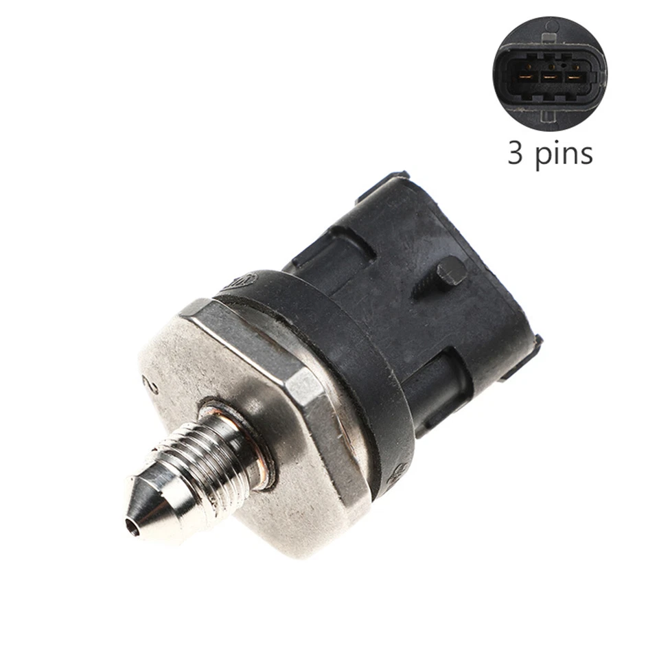 Fuel Rail Pressure Sensor For Hyundai Santa Fe Tucson Buick Chevy GMC 0261545052 - Image 2 of 4