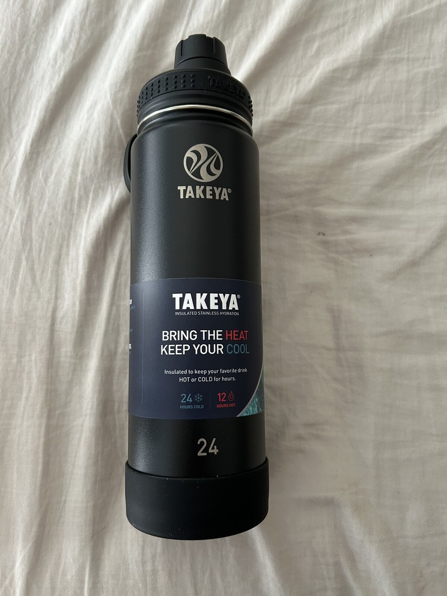 New 24 oz Original Takeya Sports Bottle Stainless-Steel Vacuum