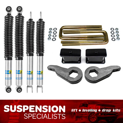 3'' Lift Kit For 1999-2007 Chevy Silverado GMC Sierra 1500 4WD w/ Bilstein Shocks
