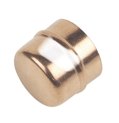 22 mm Yorkshire Kupfer Stop End - 10er-Pack