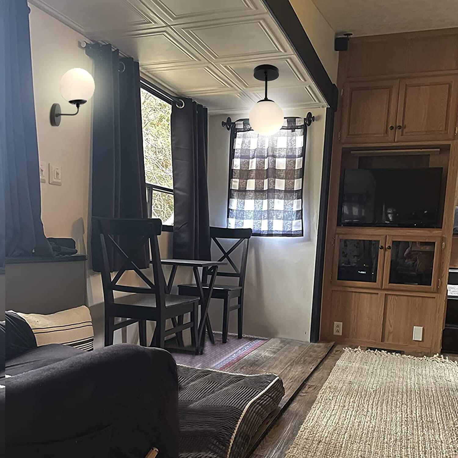 Facon 12V RV Light Pendant Dining Table Lighting for Camper