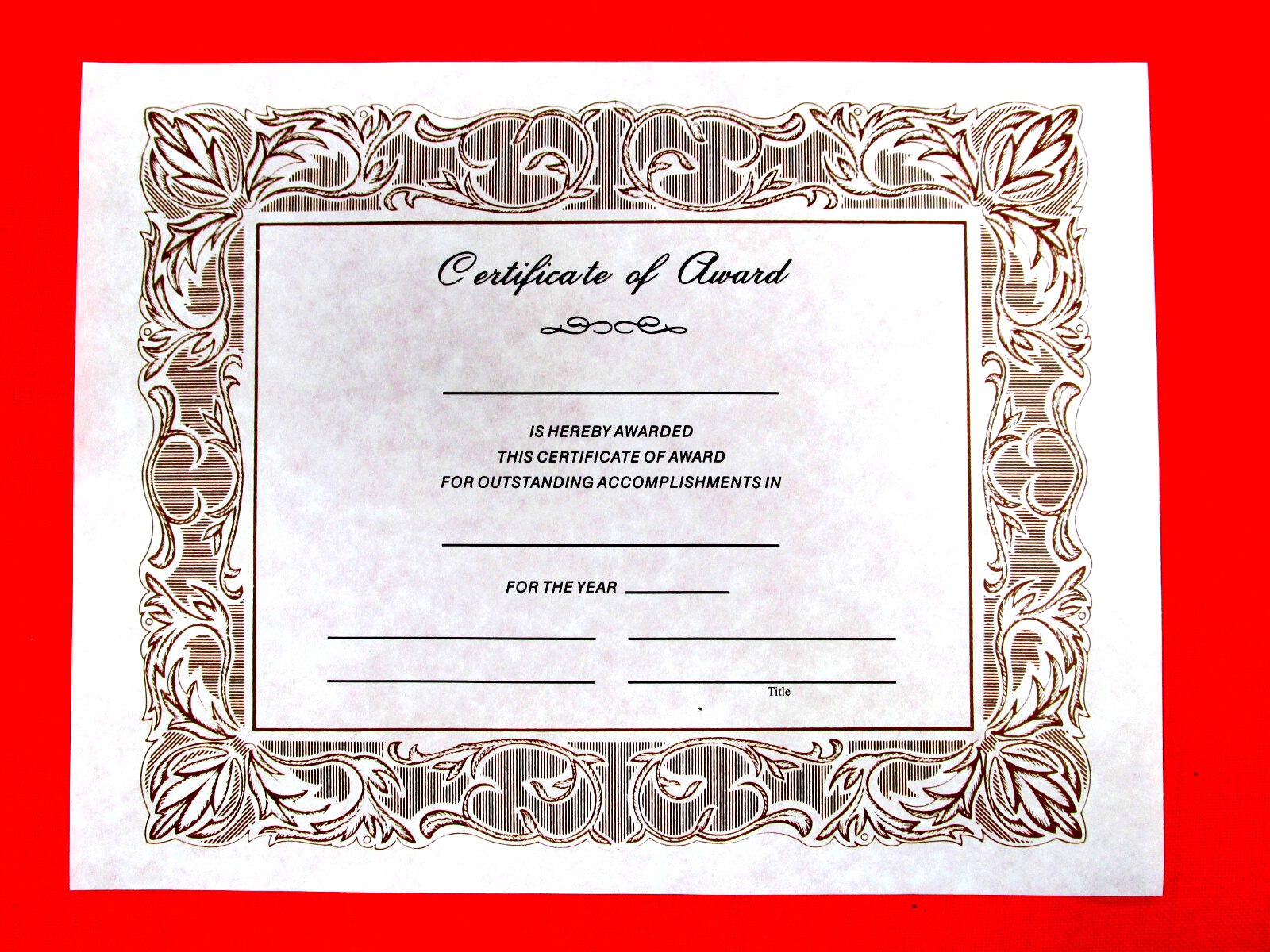 Used US Military Award Certificate Holder - 9x11 Inch, Holds 8x10 Photo, Multi-Branch
