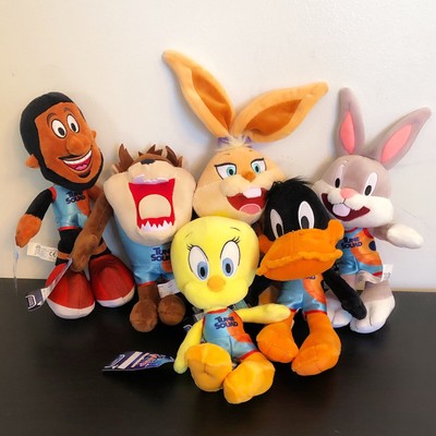 SPACE JAM A New Legacy The Tune Squad Lebron James Plush Stuffed Animals Lot 6 | eBay