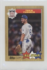 2022 Series 2 Oversized 1987 Topps All Star Boxloaders Trea Turner #OTAS-18 4z8