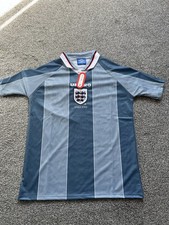 Retro England Away Football Shirt Euro 96 - Size Large Brand New