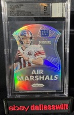 2015 Eli Manning Air Marshalls Prizm Jersey Fusion Game Worn Pants Photo Matched