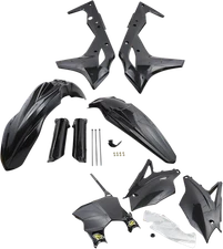 Cycra Complete Powerflow Body Kits Black 1CYC-9319-12