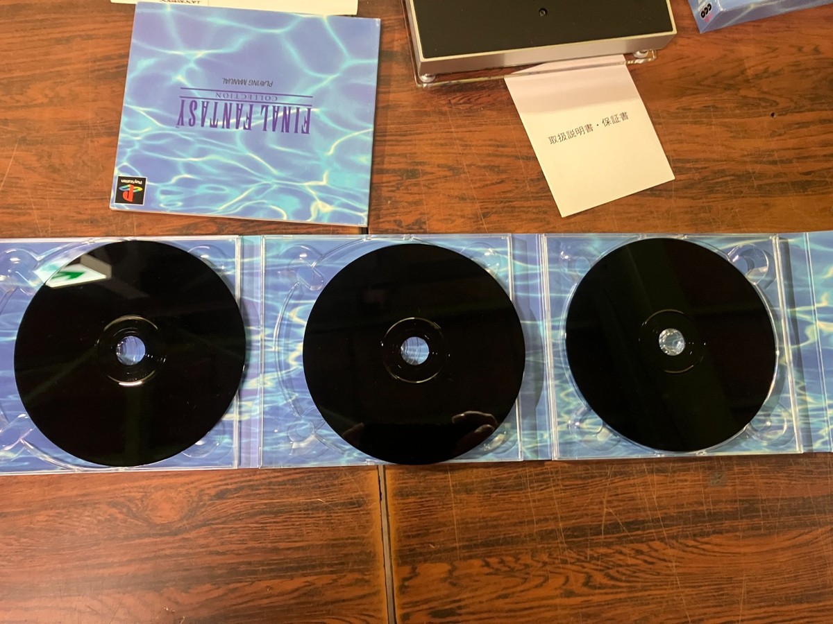 Final Fantasy Collection Anniversary Package Playstation PS NTSC-J