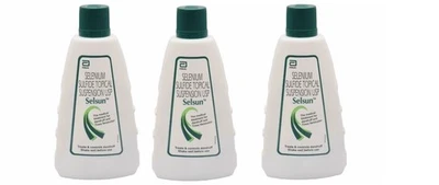 Selsun 3er Pack 360 ml Suspension OFFICIAL USA Anti Dandruff Shampoo