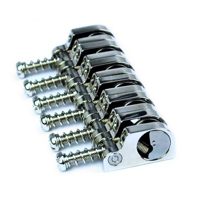 Babicz FCHTS Original Series T-Swivel Guitar Saddle Set, Chrome
