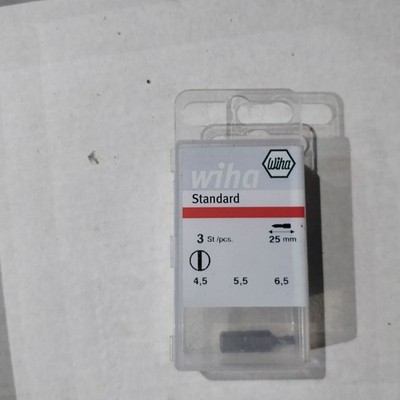 Wiha 08453 7010 Flachbits Mit 3 Stück 