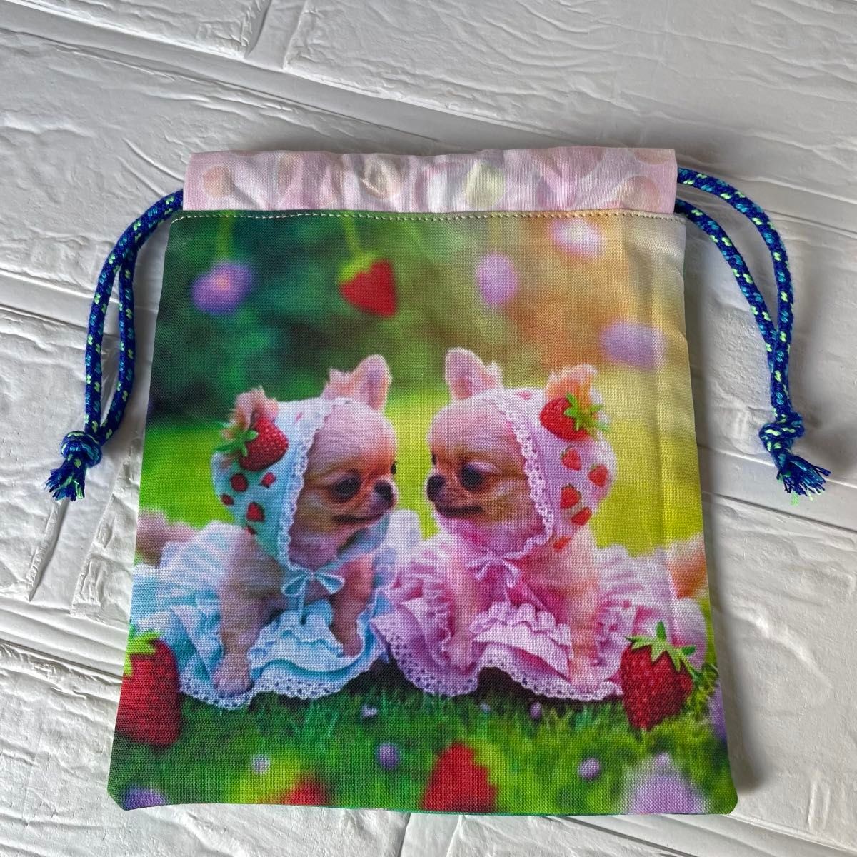 Drawstring Bag Chihuahua Mini Drawstring Bag - image 2