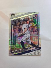 2022 Donruss Baseball Jose Altuve Dominators Card #D-7 Vector Parallel