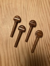snakewood Violin Parts 4 PCS pegs  4/4