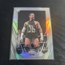 2026 Topps Chrome WWE REFRACTOR #49 Cm Punk Raw
